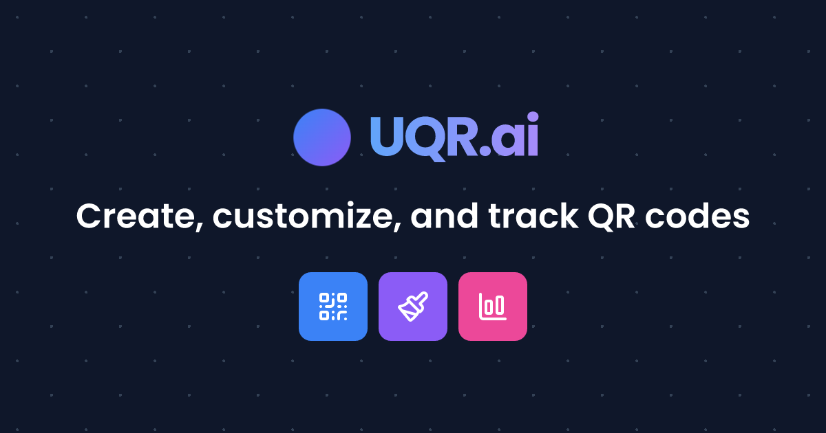 UQR.ai - Create Beautiful and Dynamic QR Codes